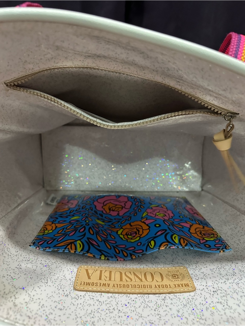 New Consuela Shine Tote - Picture 7 of 9